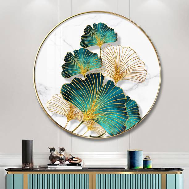 ArtMantra ArtMantra RD-68 Modern art wall round painting Digital Reprint 12 inch x 12 inch Painting