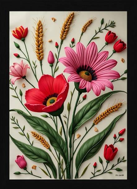 SAWARIYACRAFTS PHOTO FRAME 3D Painting 12 inch x 8 inch Painting