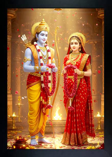 A V TRADERS 3D Painting 14 inch x 10 inch Painting