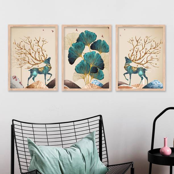 KOTART Modern Wall Art Home Decor | Painting For Living Room Bed Room Digital Reprint 14 inch x 11 inch Painting