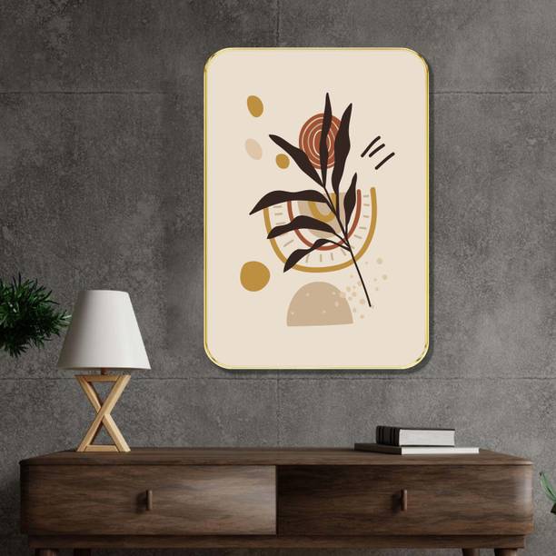 saf Abstract Botanical Wall Art Digital Reprint 19.5 inch x 13.5 inch Painting