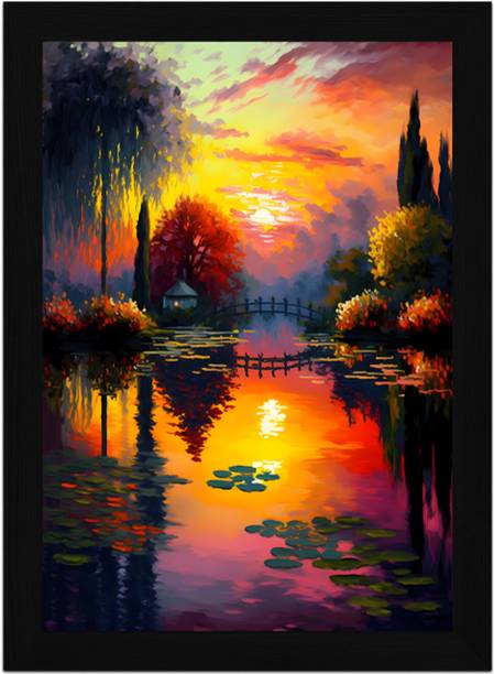 FRIZZY ARTS Wood Wall Photo Frame