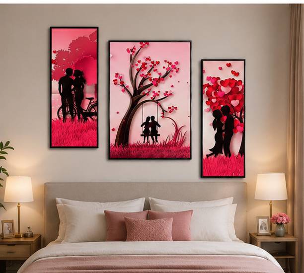 ZENVIYAART Digital Reprint 10 inch x 1 inch Painting