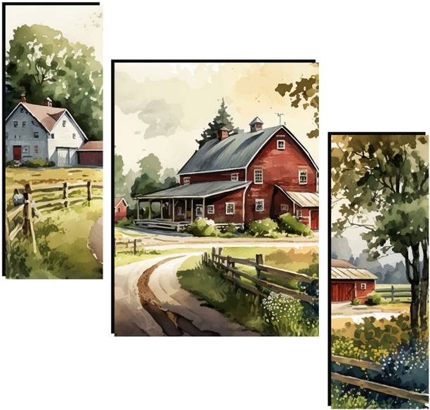 WALL PROFILE 3D Painting 11 inch x 14 inch Painting