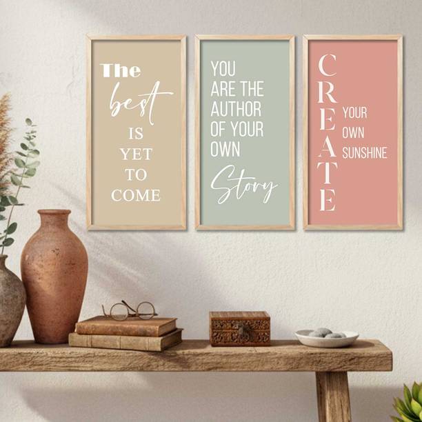 Hothouse Motivational Wall Painting For Home Decor Wall Art Frames Digital Reprint 13 inch x 7 inch Painting