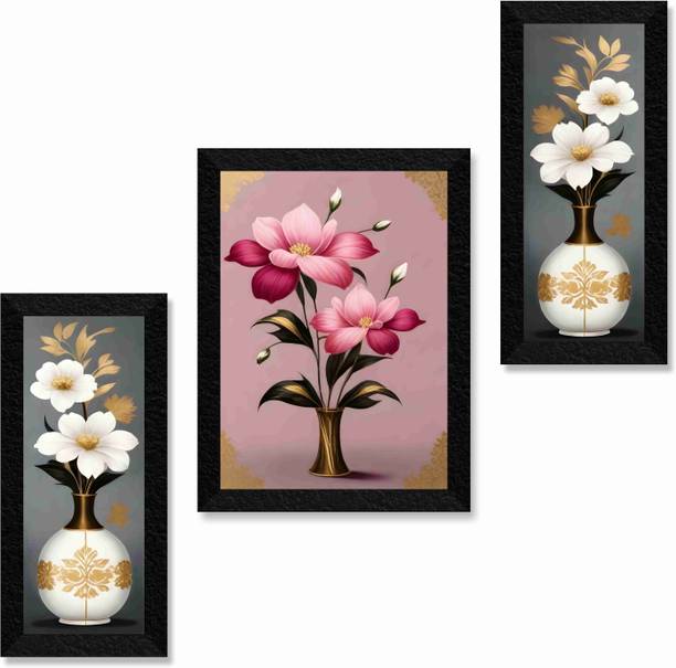 saf beautiful flower Premium for wall decoration, living room Digital Reprint 14 inch x 24 inch Painting