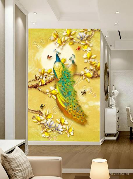 DECOR Production Wall Painting Scenery for Home Decor, Office etc Digital Reprint 40 inch x 20 inch Painting