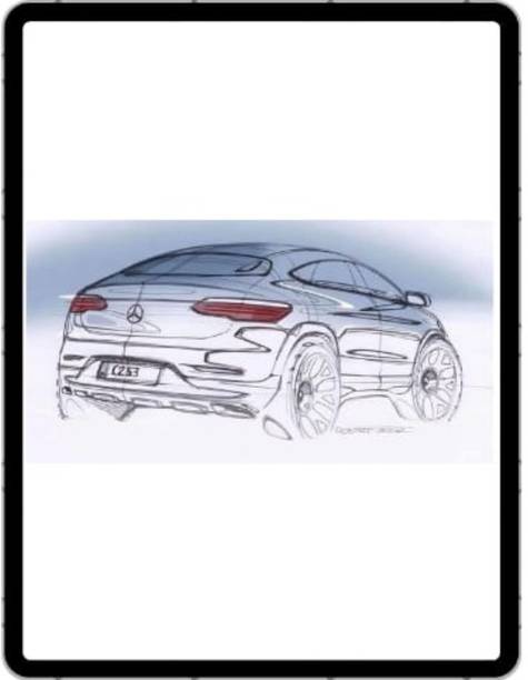 motordreamscape Pencil 100 inch x 4.5 inch Painting
