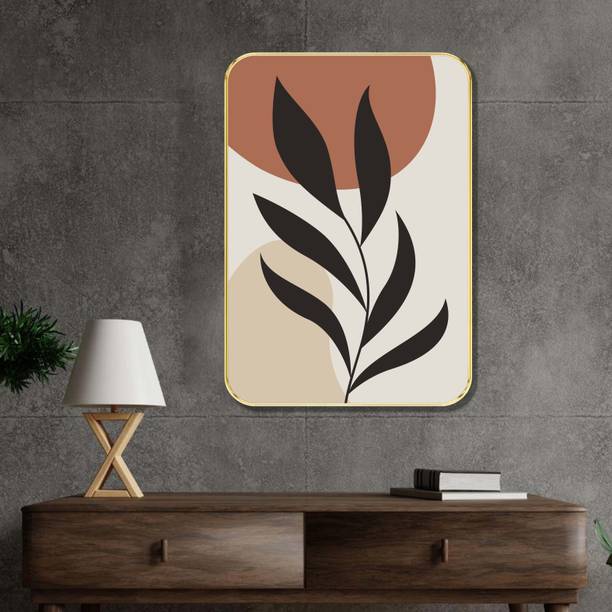 saf Minimalist Botanical Wall Art Digital Reprint 19.5 inch x 13.5 inch Painting