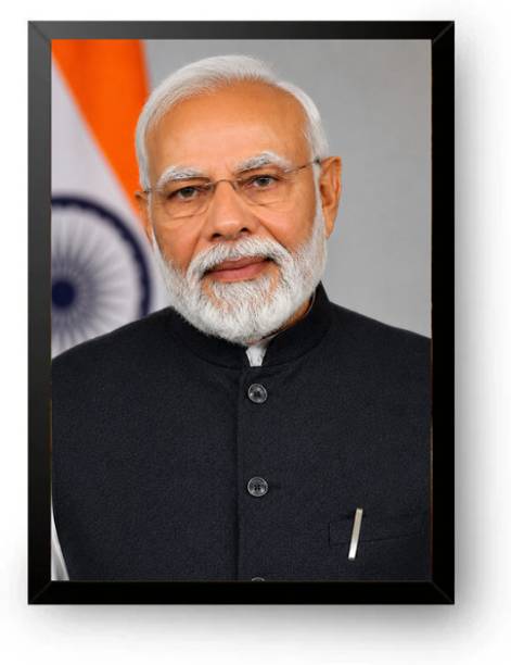 JGG NARENDRA_MODI Digital Reprint 18 inch x 12 inch Painting