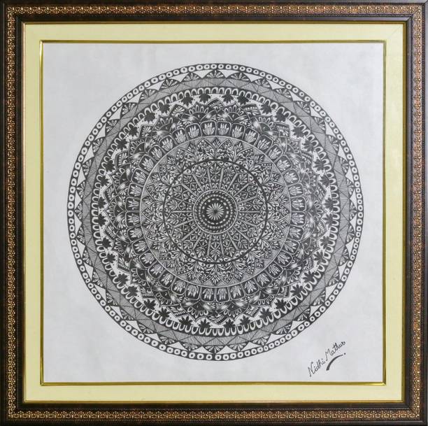 KAARIGHAR Pencil 7 inch x 5 inch Painting