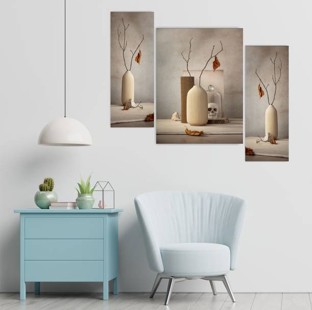 आर्ट मंत्र Stylish Flower Scenery Wall Painting for Home Décor डिजिटल रीप्रिंट 18 inch x 12 inch पेंटिंग