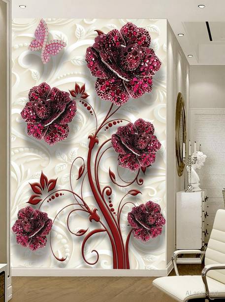 DECOR Production Wall Painting Scenery for Home Decor, Office etc Digital Reprint 56 inch x 20 inch Painting