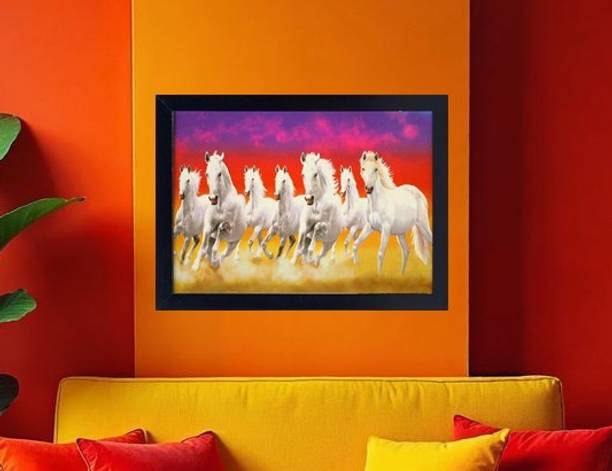 VST SEVEN RUNNING HORSES VASTU DECOR FOR HOME AND OFFIC...