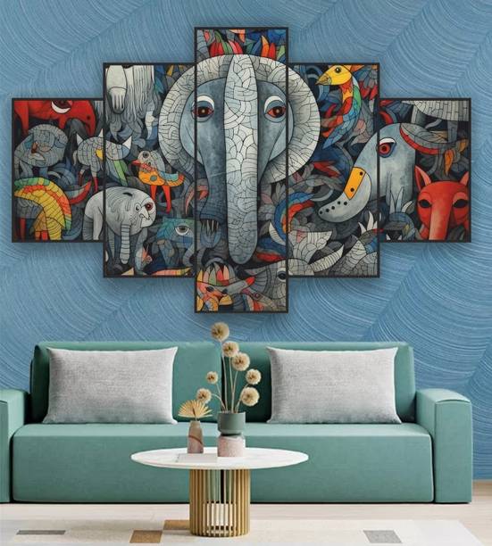 nia enterprises Photo Frame Wall Mounted 3D Painting 18 inch x 30 inch Painting