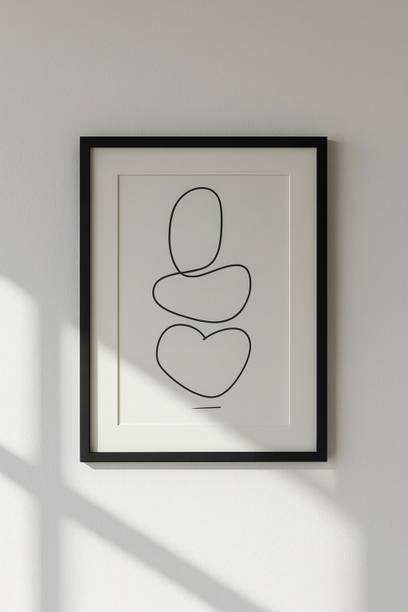 sketra Modern Wall Decor (Framed) Pencil 18 inch x 1 inch Painting