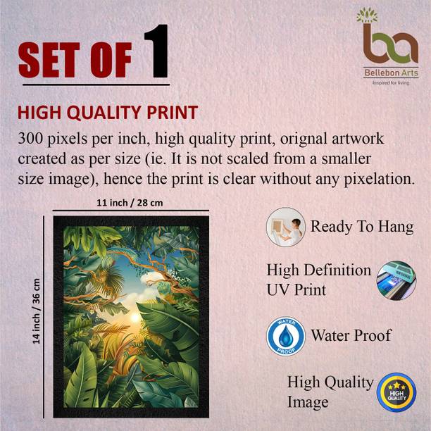 WALL PROFILE 3D Painting 11 inch x 14 inch Painting