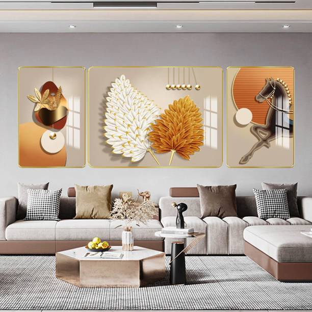 WALLMAX Resin Painting 12 inch x 32 inch Painting