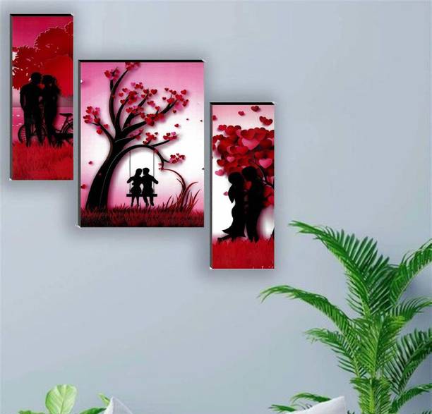 SNDArt Set Of 3 Modern Art Wall Decoration Painting for Living Room Pack of 3
