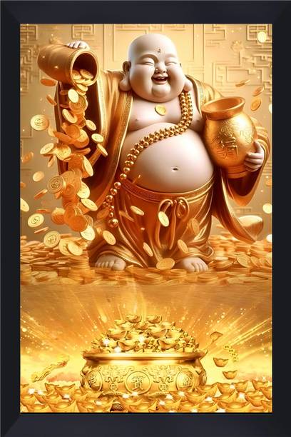 Gita Govinda Lord Buddha glossy Digital Reprint 13.5 inch x 9.5 inch Painting