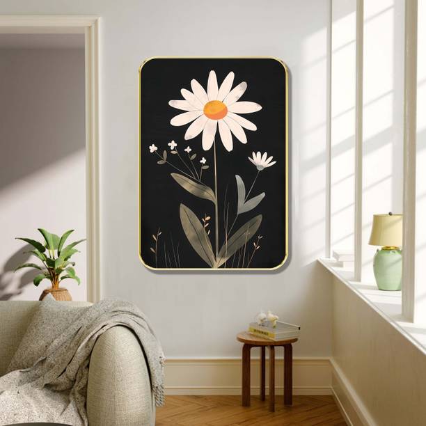 saf Elegant Daisy Flower Wall Art Digital Reprint 19.5 inch x 13.5 inch Painting