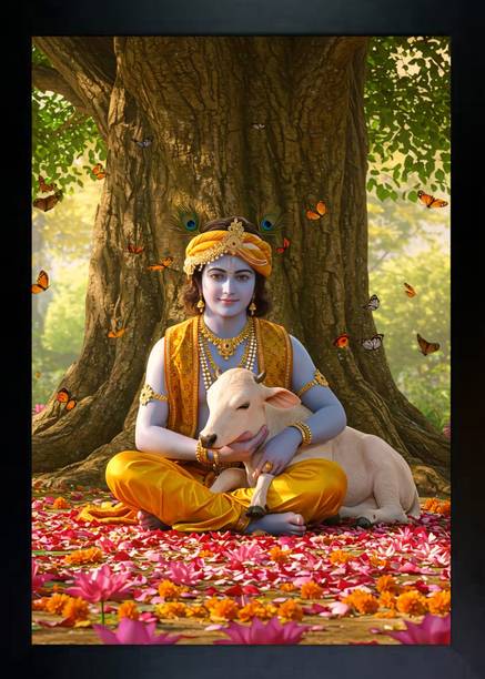 A V TRADERS 3D Painting 14 inch x 10 inch Painting