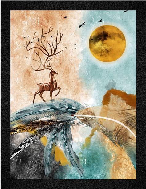 WALL PROFILE 3D Painting 11 inch x 14 inch Painting