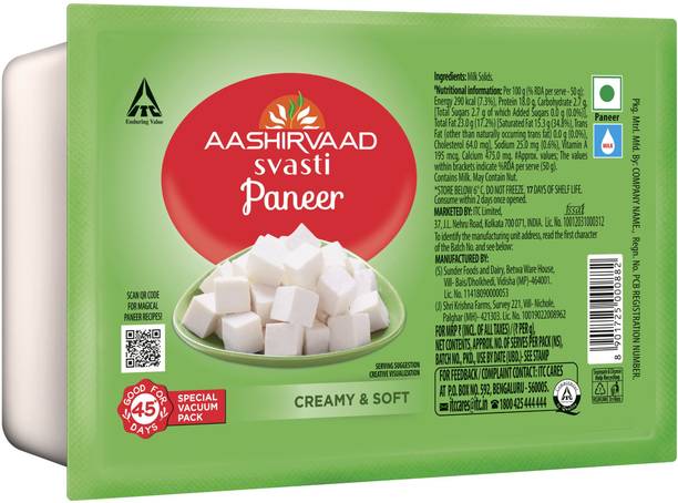 Aashirvaad Paneer Paneer