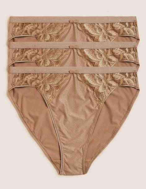 Pack of 3 Women Boy Short Multicolor Panty