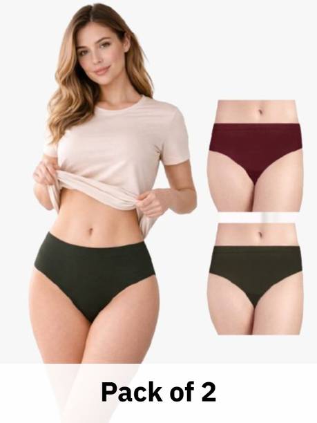 Lux Parker Pack of 2 Women Hipster Multicolor Panty