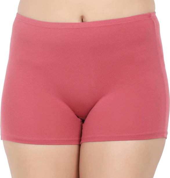 RAVIA Women Boy Short Pink Panty
