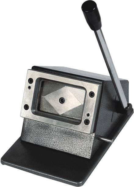 verena Heavy Duty PVC ID Card Die Full Body Round Metal Grip Corner Paper Cutter
