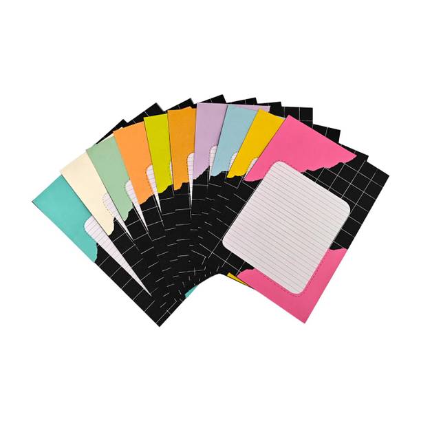 Project Banao PB A4 Multicolour Designer Papers – Pack of 10 | 180 GSM Scrapbook Sheets NA Paper Label