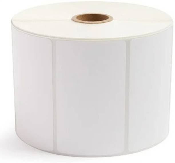 Solitaire 50x25 Direct Thermal Non Tearable Label Rolls, 1 Roll Of 2000 Pcs Self Paper Label