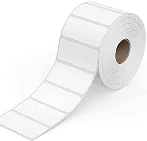 Solitaire 50x38 NT Glossy Label,1 roll of 1500 labels,1 UP,Best Suitable silver Items Self Paper Label