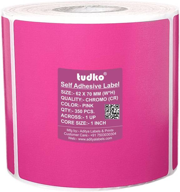 tudko Self adhesive Paper Label