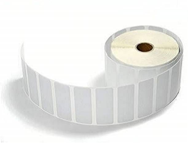 BlackDreams 50x25mm (Thermal) Barcode Labels Stickers, 1500 Label in Roll, 1up - Pack of 6 Paper Label
