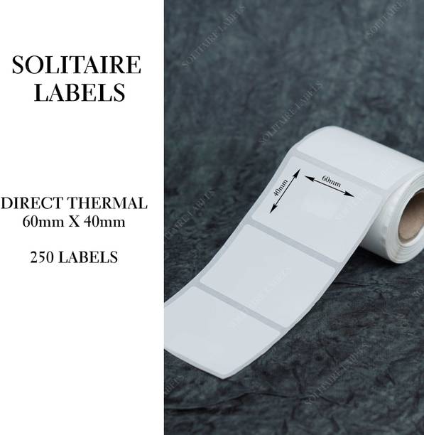 Solitaire Self Paper Label