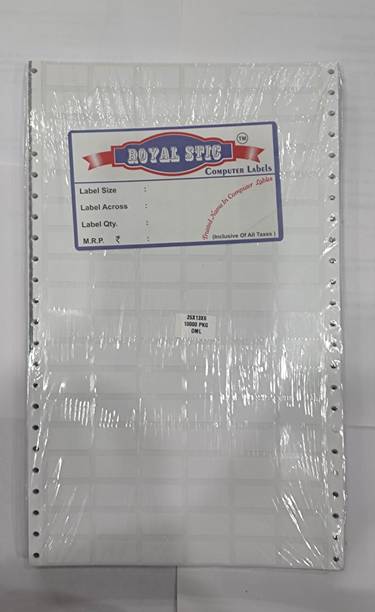 ROYAL STIC Self Adhesive Paper Label