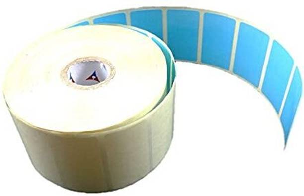 BlackDreams Paper Label Stickers 50x25mm(2x1 inch) Barcode Label Chromo Inside Winding 1 ups 1750 Labels, 1 Roll Paper Label