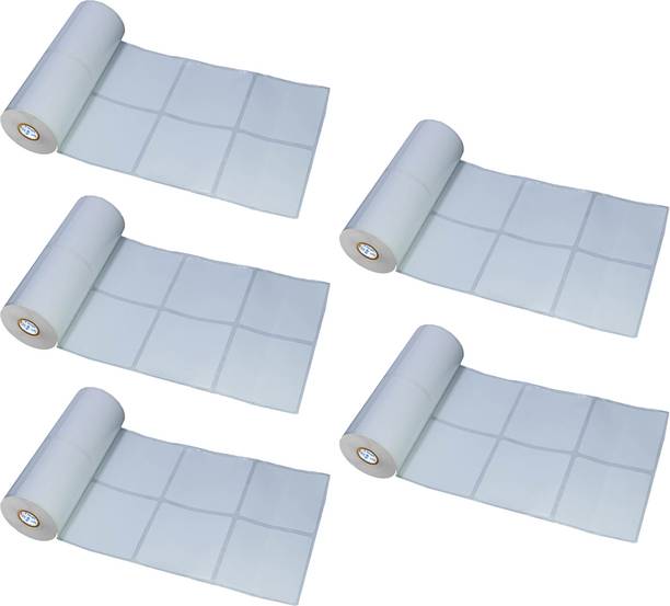 VCR Self-adhesive Direct Thermal Barcode Label Sticker - 2 x 2 inches - 50mm x 50mm Paper Label