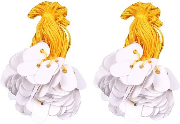 MOREL PAPER PRICE TAG TIE LABEL FOR JEWELLERY RETAIL SHOPS KITCHEN (200 PCS, YELLOW) Non-adhesive Paper Label