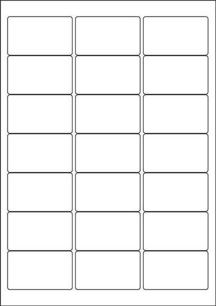 DESMAT A4 sheet 21 label and sticker Self-adhesive Paper Label