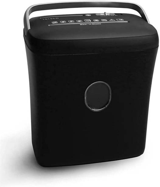 SWAGGERS Cross Cut 10 Sheets Heavy Duty Paper Shredder with 22 LT BIN Capacity. Paper Trimmer