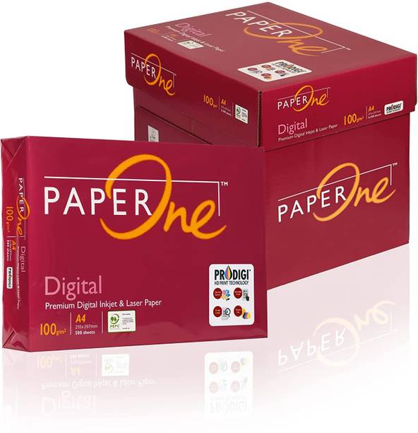 Paperone Paper One, Digital 100 gsm (Unruled) Plain white sheet A4 100 gsm A4 paper