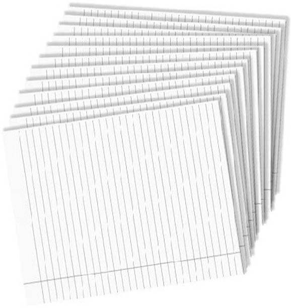Freedy A4 Size one Side Ruled White Sheet (Pack of 60 sheets) Project/Assignment/Practical/Homework(A4-60 Sheet OSR White) A4 90 gsm A4 paper