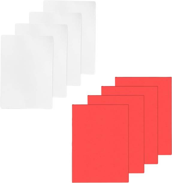 KHUSHA CREATIONS Foam Sheets For Craft School Projects DIY Unruled A4 100 gsm A4 paper