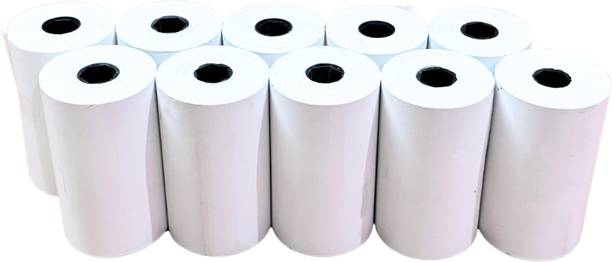 THAMBI Thermal Paper/ POS Machine Print Rolls 3 Inch - 80 MM * 25 MTR 55 gsm Paper Roll