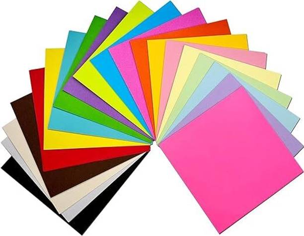 kk trading Square Origami Paper 21cm X 21cm Pack of 50 Sheets