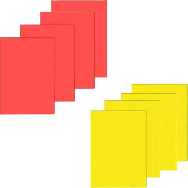 KHUSHA CREATIONS Foam Sheets For Craft School Projects DIY Unruled A4 100 gsm A4 paper